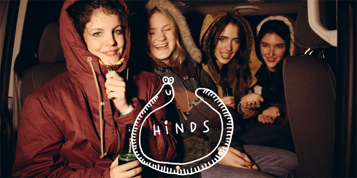 Hinds promo photograph
